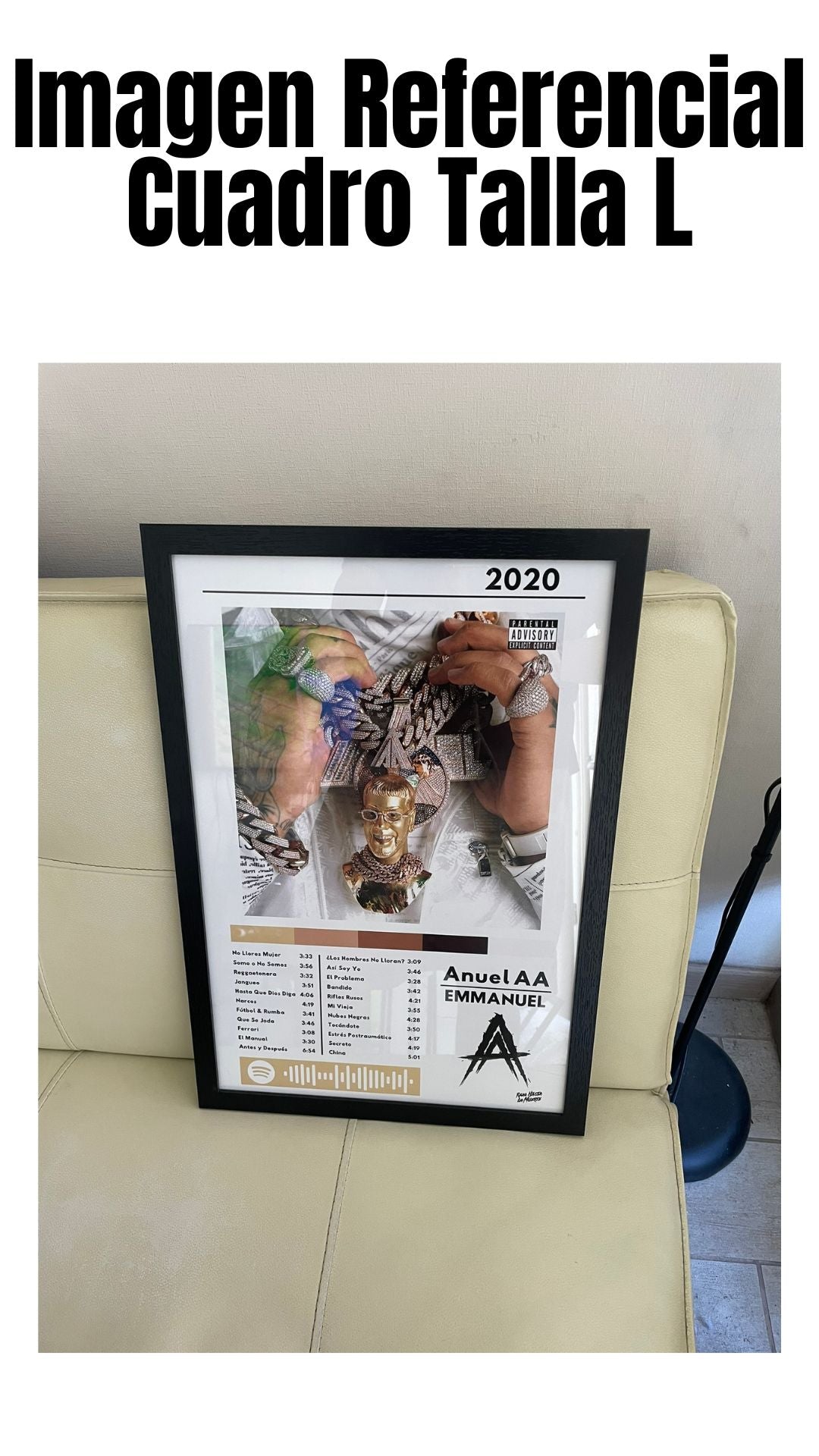 Cuadro Anuel AA - Emmanuel