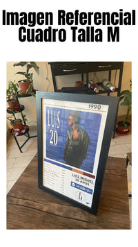 Cuadro Luis Miguel - 20 Años