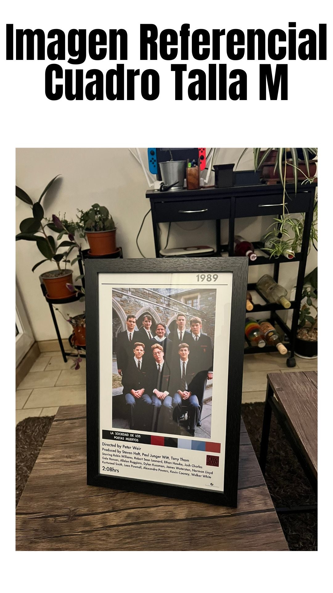 Cuadro La Sociedad de los Poetas Muertos