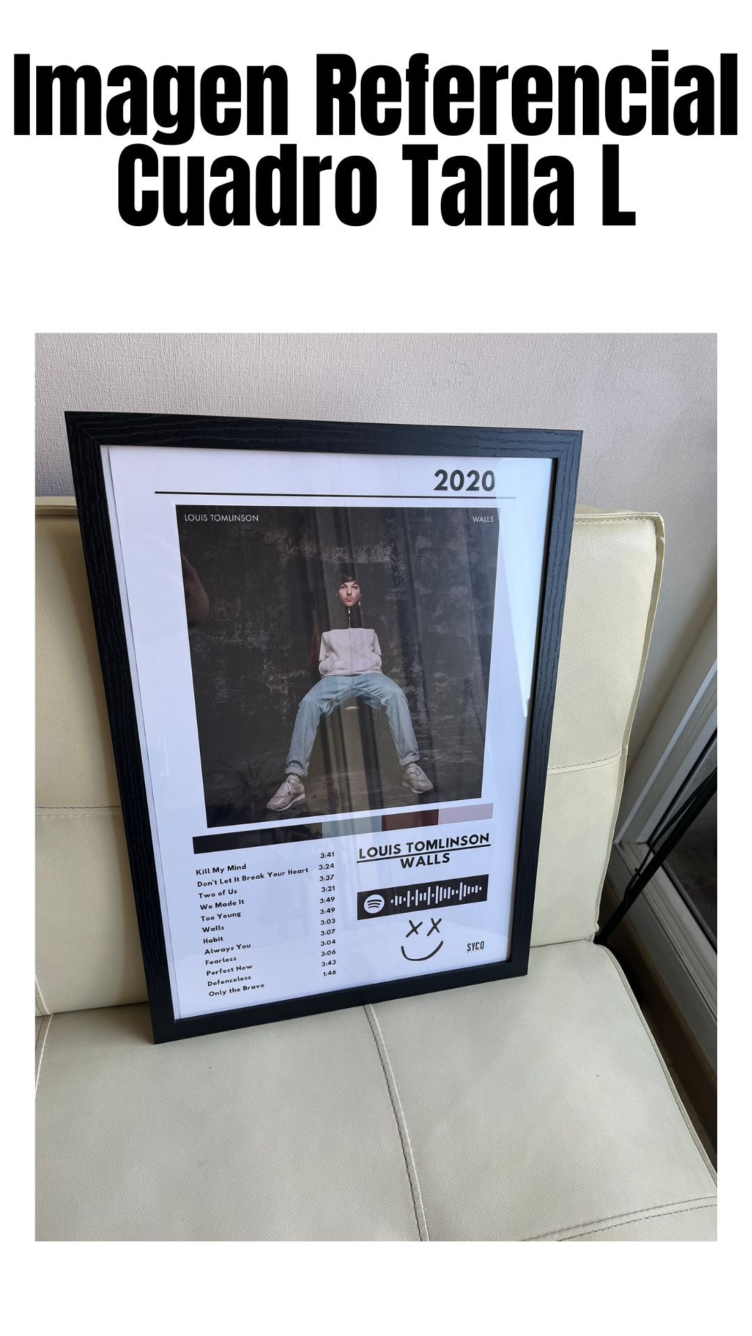 Cuadro Louis Tomlinson -  Walls