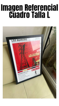 Cuadro Los Bunkers - Bailando Solo