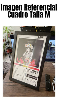 Cuadro Mon Laferte - La Trenza