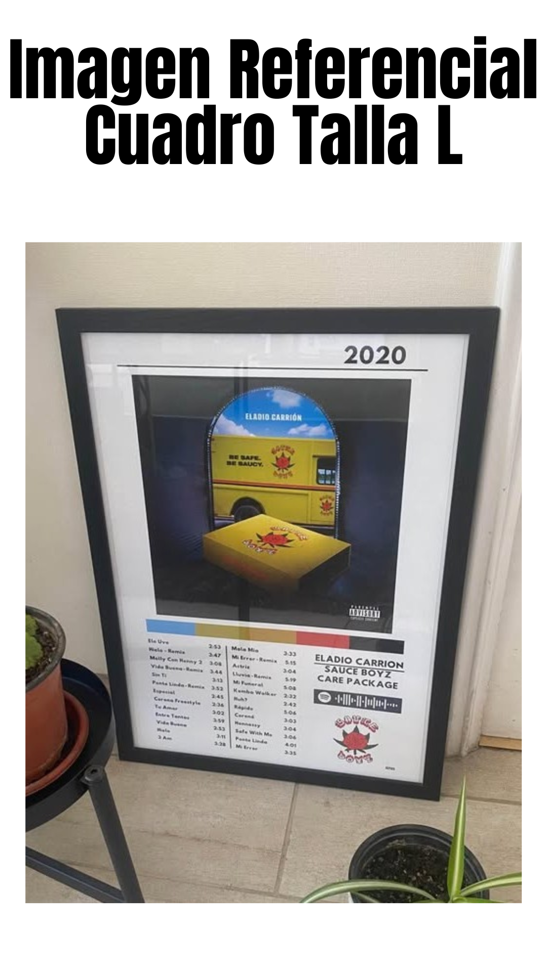 Cuadro Eladio Carrión - Sauce Boyz Care Package