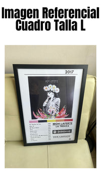 Cuadro Mon Laferte - La Trenza