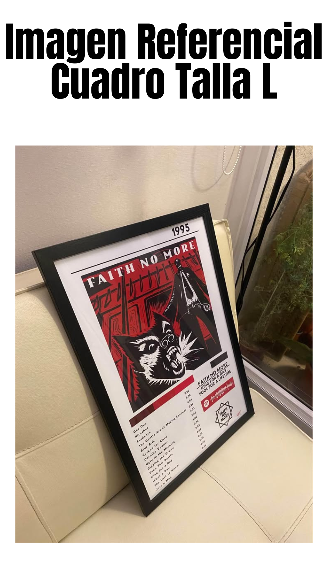 Cuadro Faith No More - King for a Day... Fool for a Lifetime