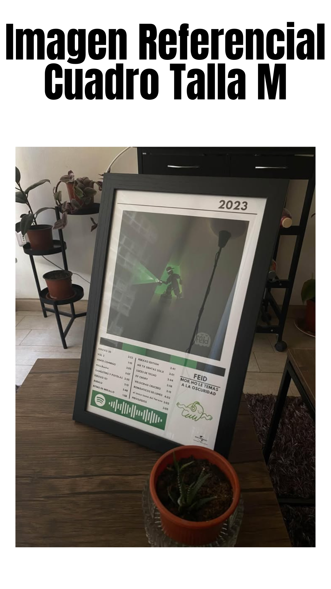 Cuadro Feid - MOR, No Le Temas a La Oscuridad