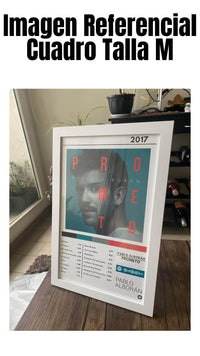 Cuadro Pablo Alborán - Prometo