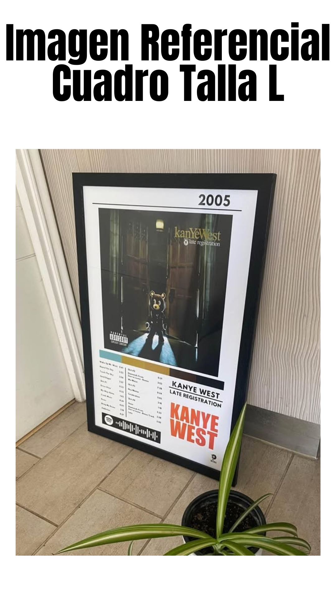 Cuadro Kanye West - Late Registration