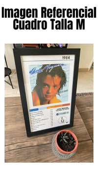 Cuadro Luis Miguel - Palabra de honor