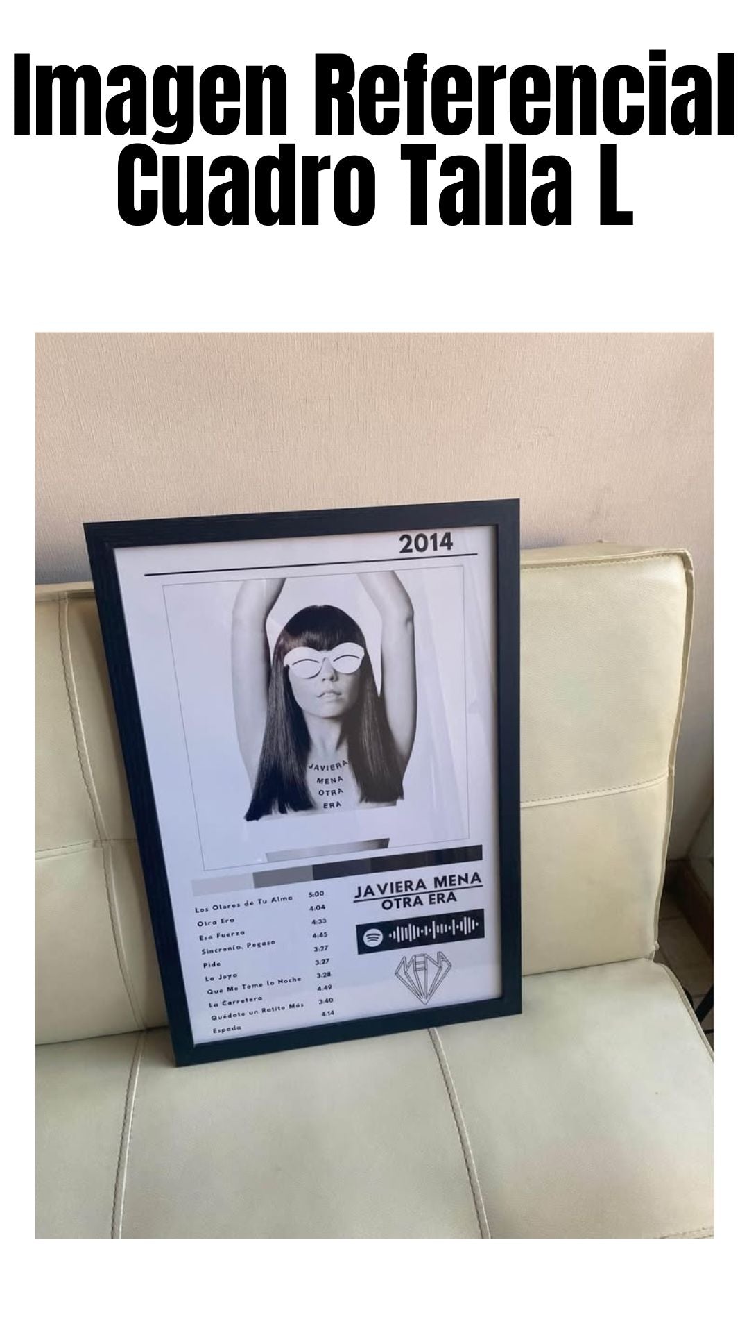 Cuadro Javiera Mena - Otra Era