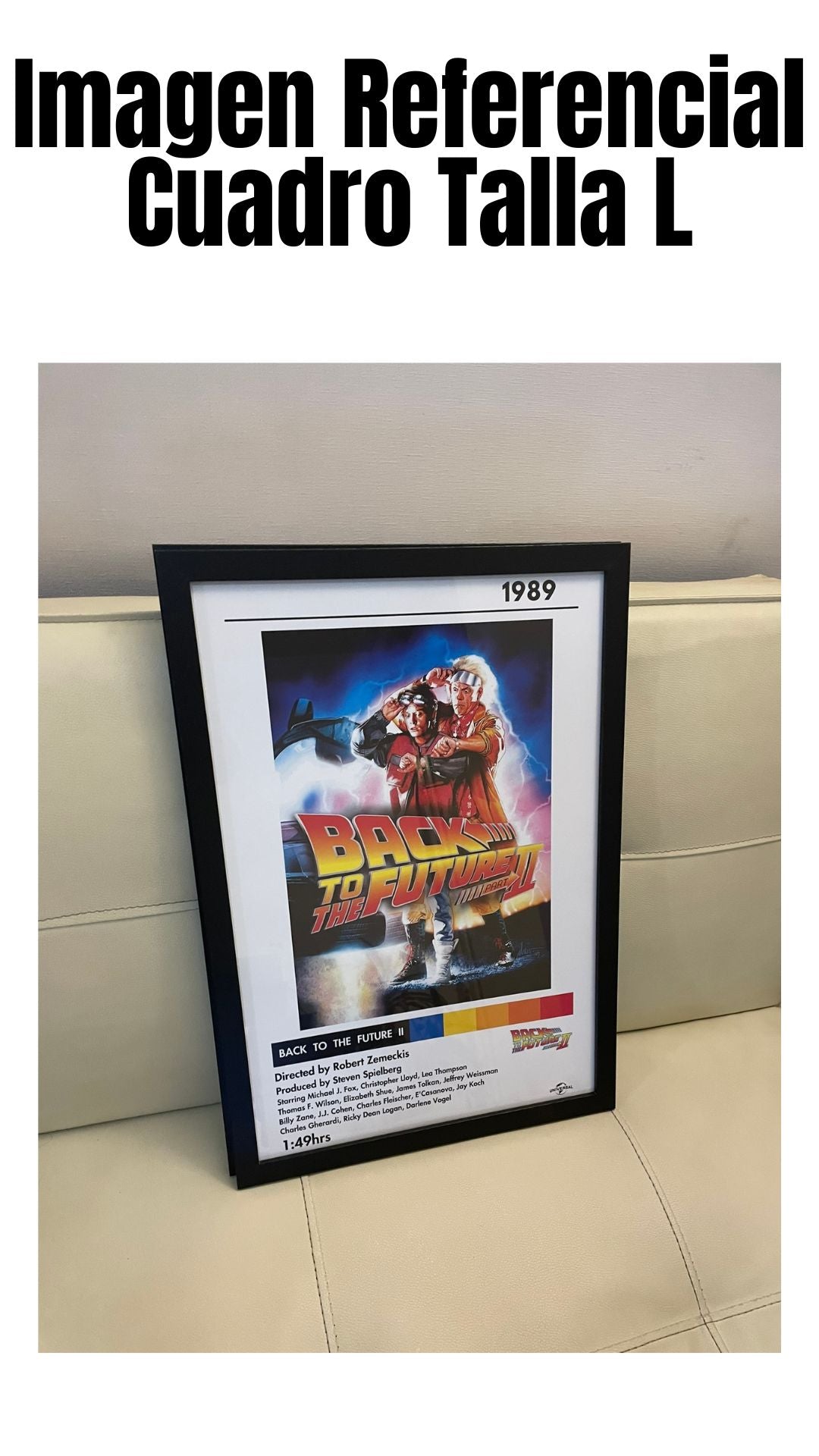 Cuadro Back to the Future II