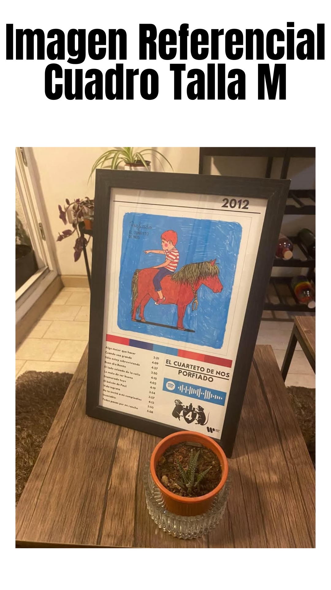 Cuadro El Cuarteto de Nos - Porfiado