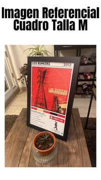 Cuadro Los Bunkers - Bailando Solo