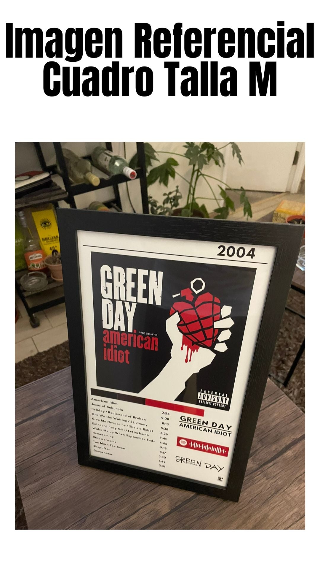 Cuadro Green Day - American Idiot