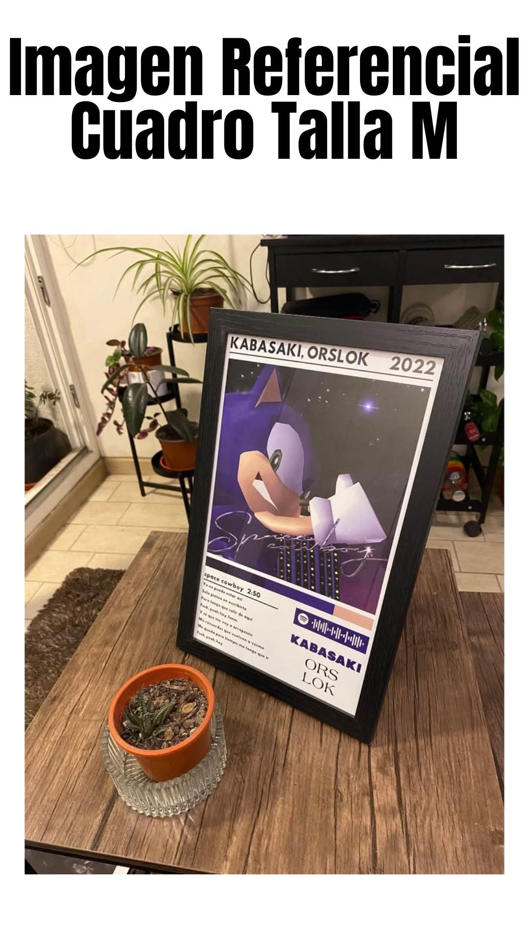 Cuadro Kabasaki, Orslok - space cowboy