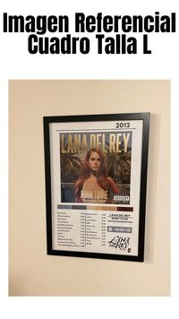 Cuadro Lana del Rey - Born to Die - The Paradise Edition