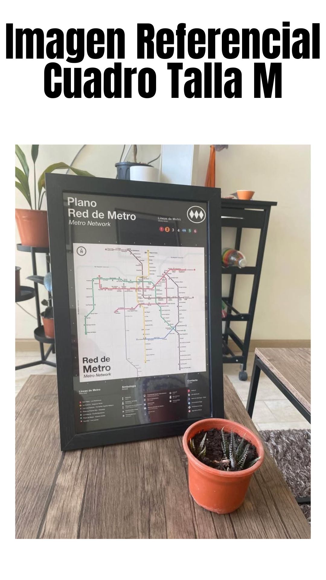 Cuadro Metro De Santiago