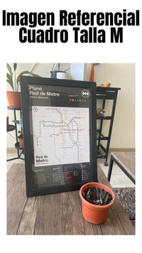 Cuadro Metro De Santiago