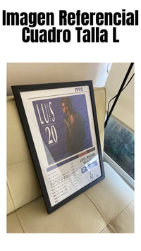 Cuadro Luis Miguel - 20 Años