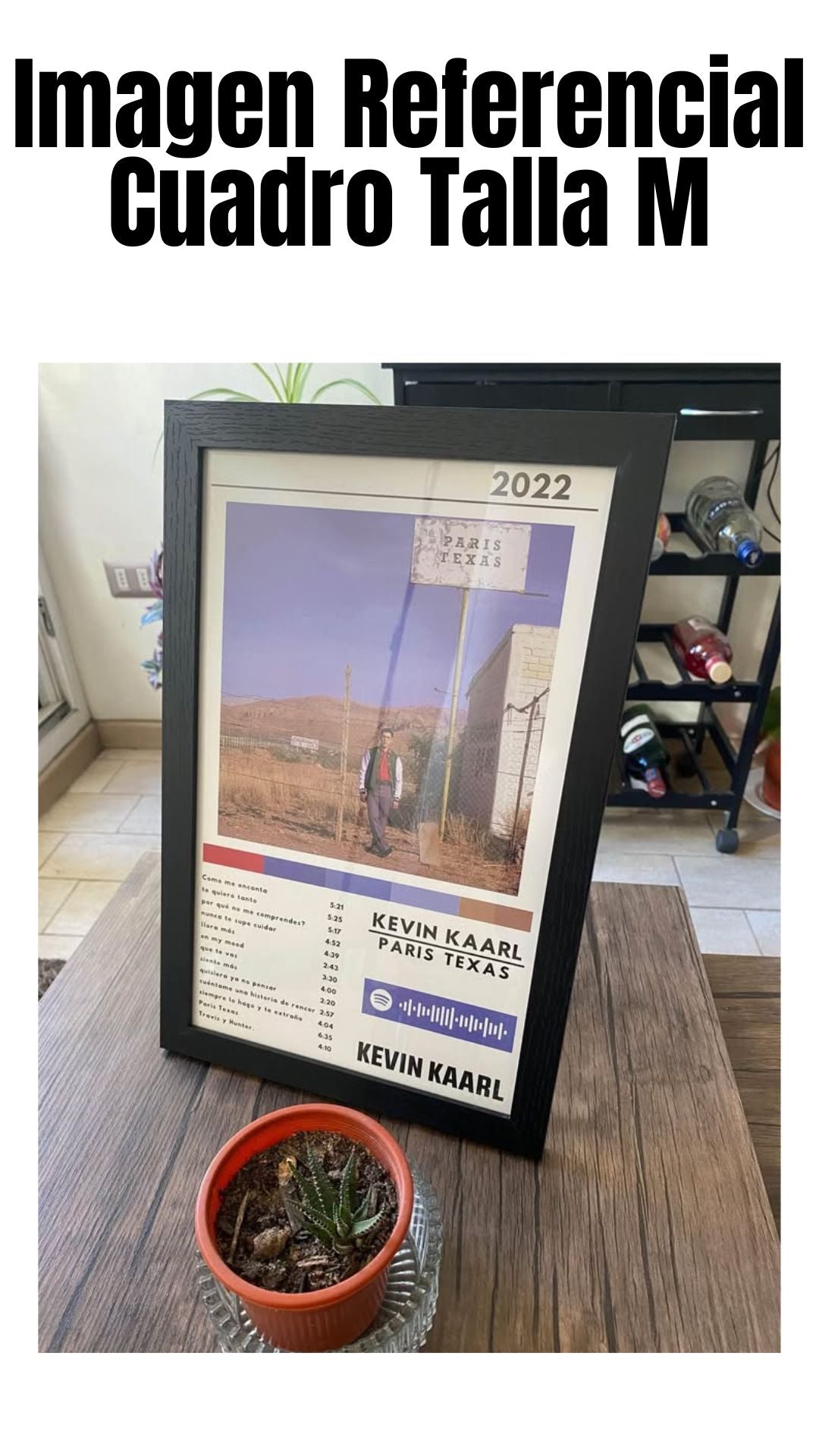 Cuadro Kevin Kaarl - París, Texas