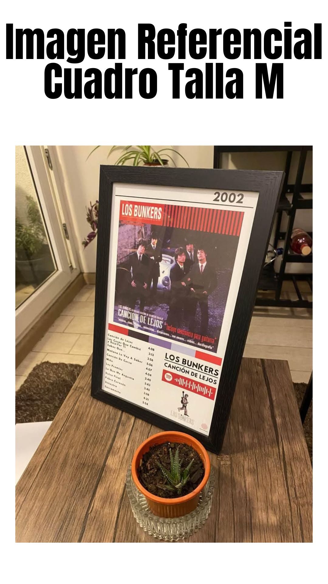 Cuadro Los Bunkers - Canción de lejos