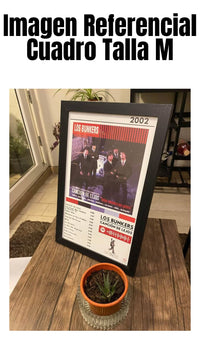 Cuadro Los Bunkers - Canción de lejos