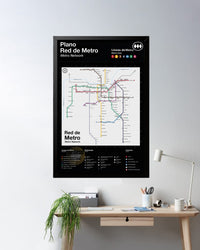 Cuadro Metro De Santiago