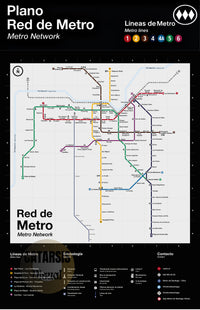 Cuadro Metro De Santiago