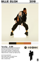 Cuadro Billie Eilish - lovely